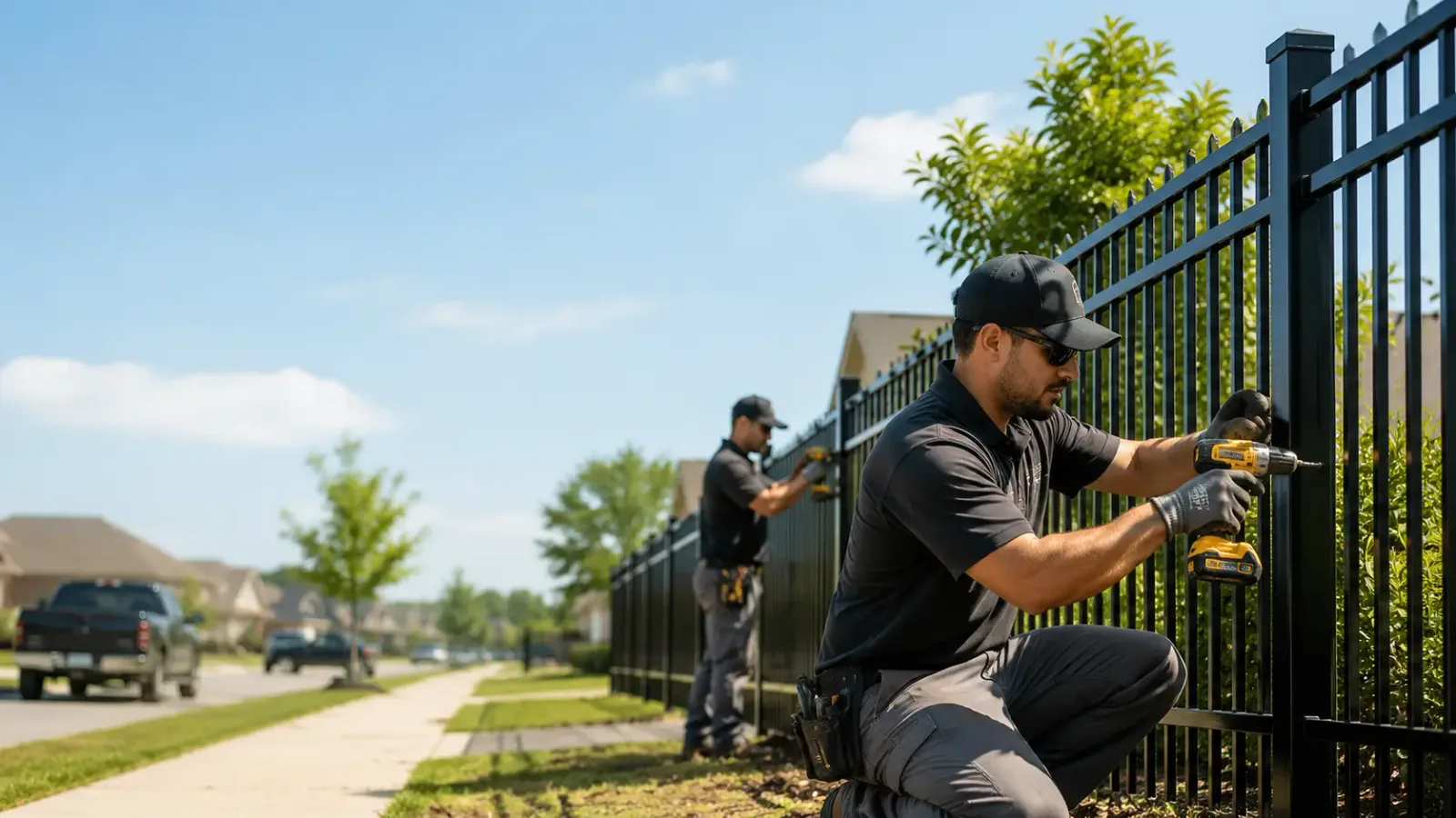 Metal Fence Installation in Southaven, MS